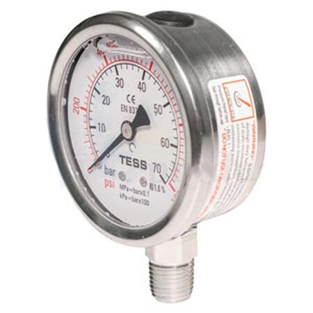 Aftermarket Gauge, 1000 Lb Glycerin Filled A-GG1000-AI